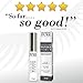 Eyelash Growth Serum From Majestic Pure - Myristoyl Pentapeptide-17 & Swiss Apple Stem Cells Based Formula Promotes Thicker & Longer Eyelashes and Eyebrows - 3.5ml