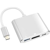 Battony USB C to HDTV Adapter, Type C Multiport AV Converter | Hub with 4K HDTV Output C Port &amp; 3.0 Fasting Charging Port Compatible for MacBook Pro MacBook Air 13 iPad Pro/iPhone 16/17/18