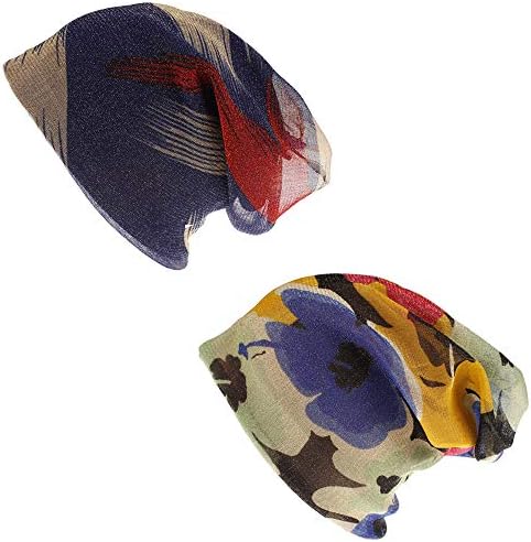 XiFe Unisex Indoors Cotton Beanie- Soft Sleep Cap for Hairloss, Cancer, Chemo