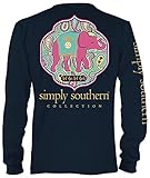 Simply Southern Let God Adult Long Sleeve T-shirt