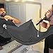Beard Apron Bib, Beard Bib Cape Apron for Men Shaving Beard Shaving Apron, Innovative Hair Catcher Apron, Waterproof Grooming Cape Apron 2 Suction Cups and Self Packed Packing Bag Keep Sink Clean