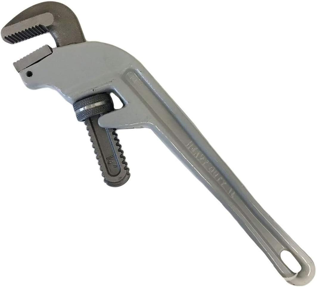 ShopTek 45269 18Inch Aluminum Offset Pipe Wrench