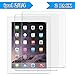 Zaneeta 9H Hardness HD Clear Tempered Glass Screen Protector for iPad 2 / 3 / 4, (2 Pack)