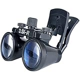 BONEW 3.5X-R Dental Binocular Loupes Surgical Glasses Magnifier Clip on Style DY-110