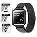 Aisun Accessories Band, Magnet Lock Milanese Loop Stainless Steel Bracelet Strap Band for Fitbit Blaze Smart Fitness Watch (Black)