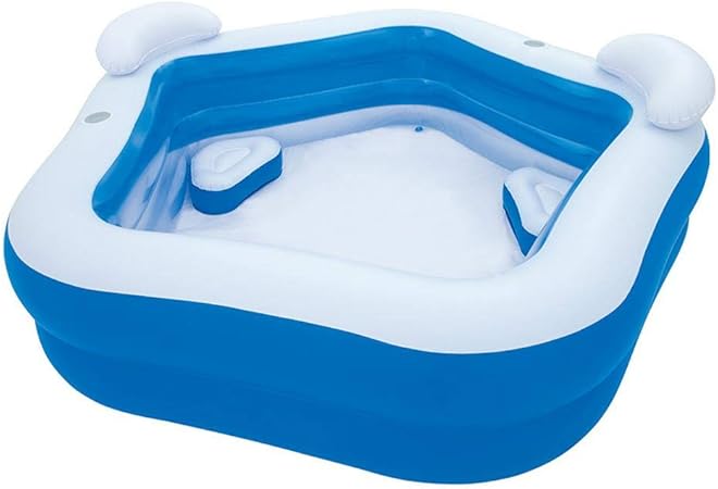 inflatable pool with bench seat