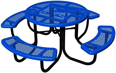 BarkPark Chow Hound Dog Table, Blue