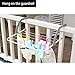 TOAO Indoor/Outdoor Easy Install Folding Clothes Drying Rack-Hanging Over The Door or on Bathroom Windowsill Guardrail Corridor Balcony