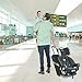 Car Seat Travel Belt to Luggage, Car Seat Travel Strap to Convert Toddler Car Seat and Carry-on Luggage to Airport. Safe Travel Solution for Transport Car Seat. The ONLY ONE with Name TAG