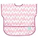 Bumkins Waterproof Junior Bib, Pink Chevron (1-3 Years)
