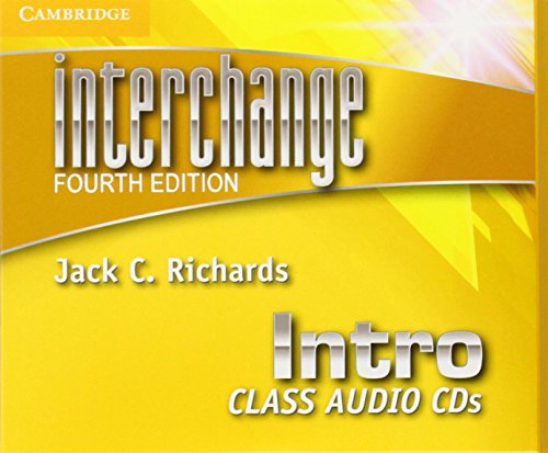 Interchange Intro Class Audio CDs (3) (Interchange Fourth Edition), by Jack C. Richards