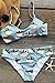 Cupshe Fashion Women's Bear Claw Printing Padding Bikini Set (L)