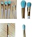 Kuulee Professional 5Pcs Make Up Brushes Set Women Cosmetic Concealer Foundation Eyebrow Eyeliner Blush Brush Sets Kits Tools