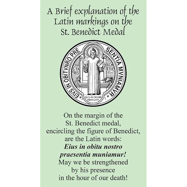 St Benedict Prayer For Protection In Latin At Robt Shannon Blog - Foto 8