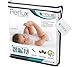 Perlux Hypoallergenic Tencel 100% Waterproof Crib Mattress Protector - Vinyl, PVC, and Phthalate Free