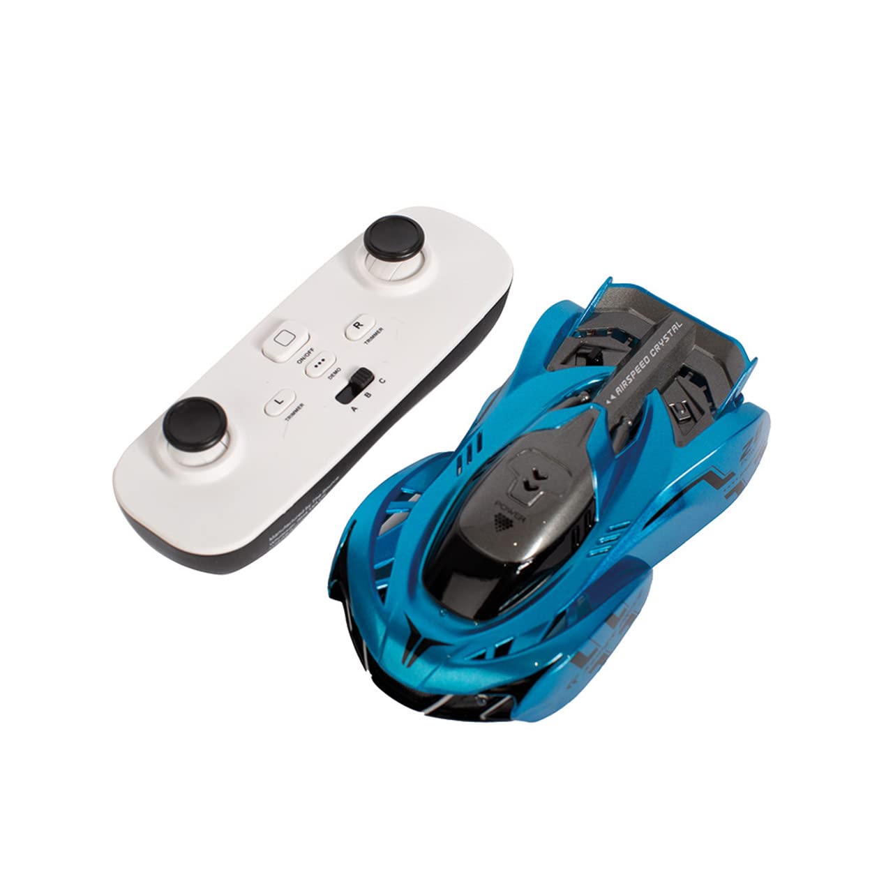 RED5 Wall Climbing Super Car in Blue with Vacuum Suction Tech and IR Controller