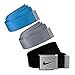 Nike Golf Mens 3-in-1 Web Pack One-Size-Fits-Most Belts, Black/Gray/Blue