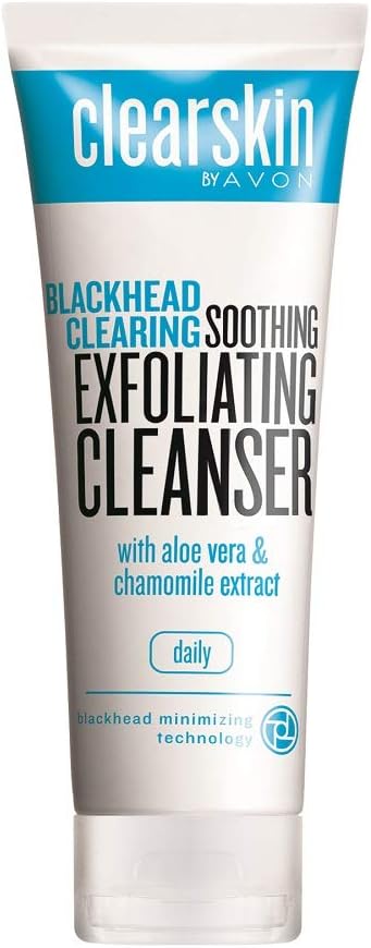 Avon Clearskin Blackhead Clearing Exfoliating Cleanser Face Wash Oily Skin