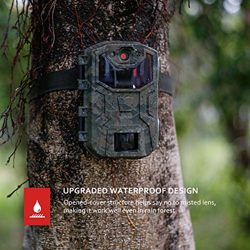 image for Victure Trail Game Camera 16MP Night Vision Motion Activated with Upgr