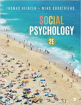 Amazon Com Social Psychology 9781544393513 Heinzen Thomas E Goodfriend Wind Books Amazon Com Social Psychology 9781544393513 Heinzen Thomas E Goodfriend Wind Books