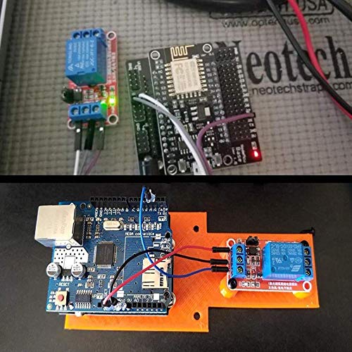 Youngneer 12v Relay Board Raspberry Arduino Relay Module 1 Channel Opto-Isolated High or Low Level Trigger