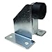 Small Heavy Duty gate stop Floor Mounted Slide Driveway Ground Gate Stopper with Base