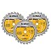 DEWALT FLEXVOLT 7-1/4-Inch Circular Saw Blade, 24-Tooth, 3 Pack (DWAFV37243) primary