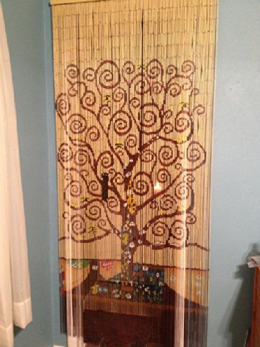Tree Of Life Beaded Curtain 125 Strands Hanging Hardware