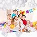 White Balloons, 100 pack 12 Inches White Latex Balloons for Birthday Party, Graduation, Wedding, Anniversary, Baby Shower Party Decoration