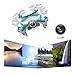 Mini Quadcopter Drone with Camera Live Video, EACHINE E10W Wifi FPV Mini Quadcopter with HD Camera Selfie Pocked Drone RTF - 3D Flip, APP Control, Headless mode, One-key Return, LED Lights