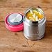 LunchBots 8oz Thermos Stainless Steel - Insulated Thermos - Keeps Food Hot or Cold for Hours - Leak-Proof Portable Thermal Food Jar is Ideal for Soup - 8 ounce - Pink