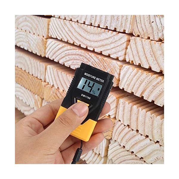 ZJ Liujing Feuchtigkeitsmesser, aus 0,2 ~ 2,0 % kleiner Größe, 3-in-1, messbares Holz-Feuchtigkeitsmessgerät, tragbar – Bild 8
