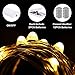 Brizled 12 Pack Battery Fairy Lights, 7.2ft 20 LED Fairy String Lights LED String Lights Silver Wire Lights Waterproof Starry Lights for Mothers Day, Bedroom, Wedding, Holiday, Decoration, Warm White