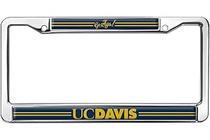 GRAPHICS & MORE UC Davis Aggies Design Full Size Standard License Plate Metal Frame