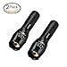 UOTOO LED Tactical Flashlight, Ultra Bright Portable Zoomable Tac Light with 5 Light Modes for Camping, Hiking, Cycling, Emergency