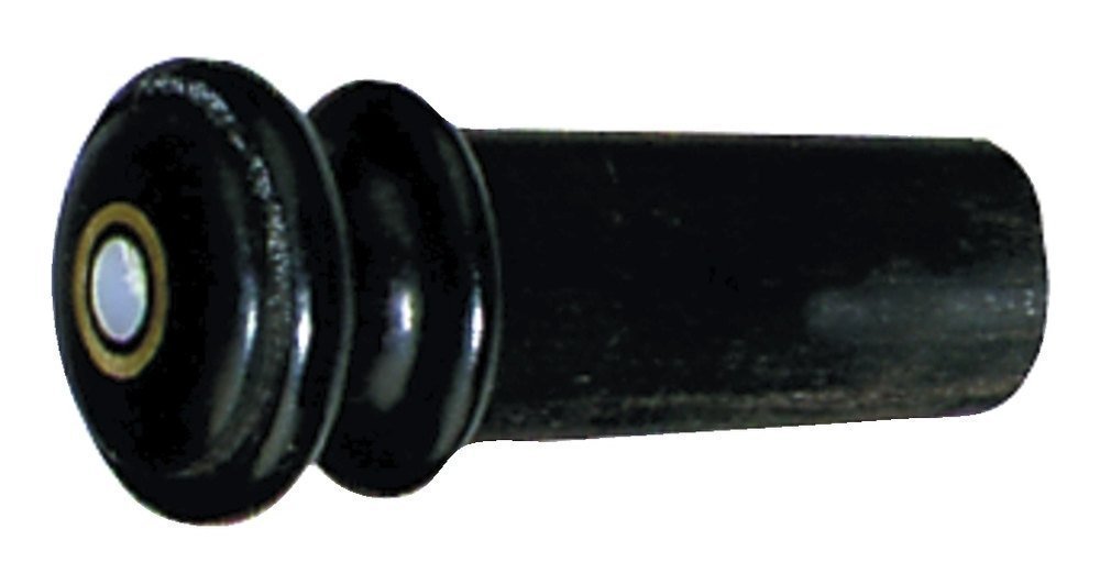 GEWA Violin Button 4/4-3/4 Ebony with Ring Eye