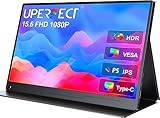 UPERFECT Portable Monitor 15.6 inch, 1080P FHD