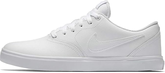 men's nike sb check solar leather skate shoe