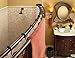 Interfeeling Shower Curtain Rings with Bathroom Double Glide Hooks Oil Rubbed Bronze , Set of 12