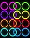 Lumistick 50 Round Glow Eyeglasses - 8 Color Assorted Mix
