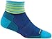 Darn Tough Stripe 1/4 Ultralight Sock - Women's Marine Medium