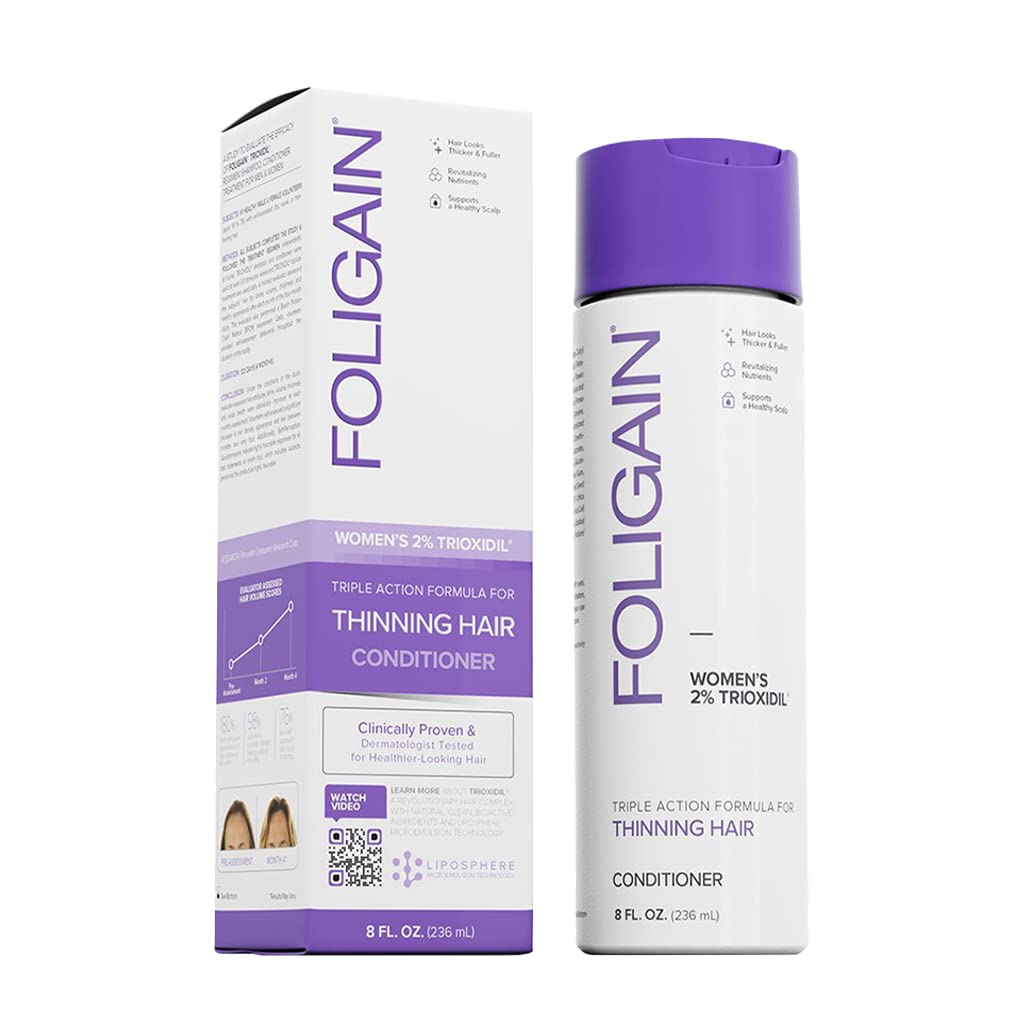 Foligain 2% Trioxidil for Thinning Hair for Women Conditioner 236ml/8 Oz