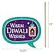 Big Dot of Happiness Happy Diwali - Festival of Lights Party Photo Booth Props Kit - 20 Count