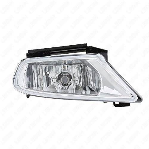 LEDIN 2005-2007 Honda Odyssey Clear Lens Front Bumper Fog Driving Light Assembly w/Switch w/Bulbs