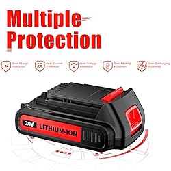 Upgraded 3.8Ah Replace for Black and Decker 20V