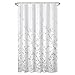 Zenna Home Dragonfly Garden Semi Sheer Fabric Shower Curtain, 70 x 72 Inches, Multi