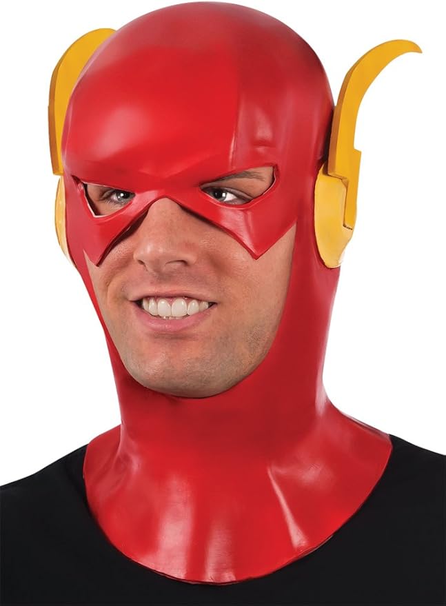 The Flash Mask with Cowl Costume Accessory Clothing