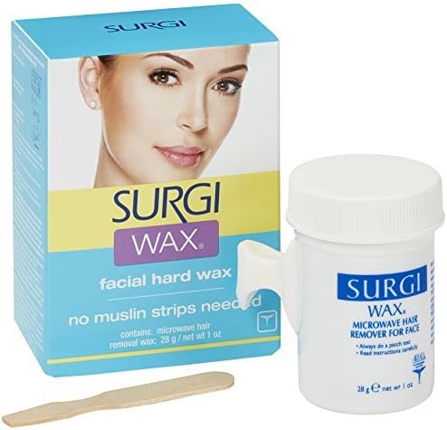 SURGI-WAX Hair Remover for Face with Maple Honey 1 OZ - Buy Packs and SAVE (Pack of 4)