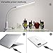 TORCHSTAR Dimmable LED Desk Lamp, 26 LEDs Flexible Study Clamp Table Lamp, Memory Function, Eye-Care, Touch Control, 5W, USB Powered, ETL-Listed Power Adapter, for Bedroom Office Reading Work, White