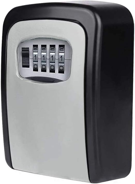 Schlüsselschlossbox, Hausschlüssel-Aufbewahrungsschlossbox mit 4